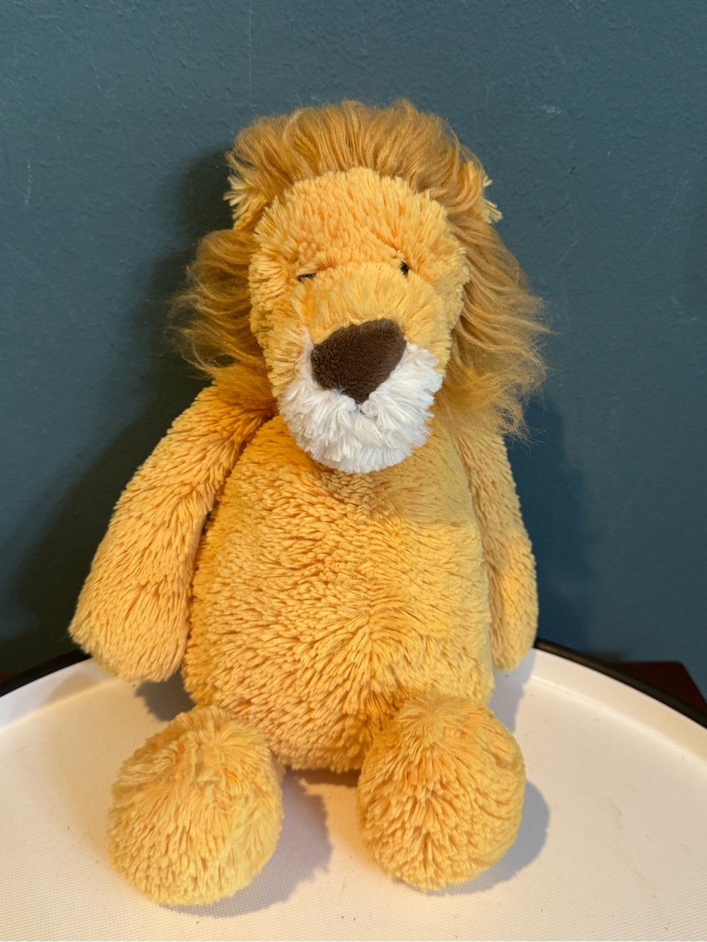 Jellycat Bashful Lion plush toy 12” retired